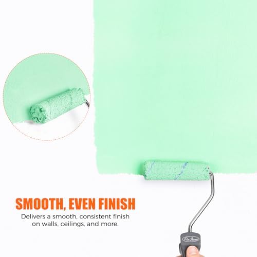 60pcs 4 Inch Microfiber Paint Roller Covers 1/3" Nap, Non-Shedding - Image 4