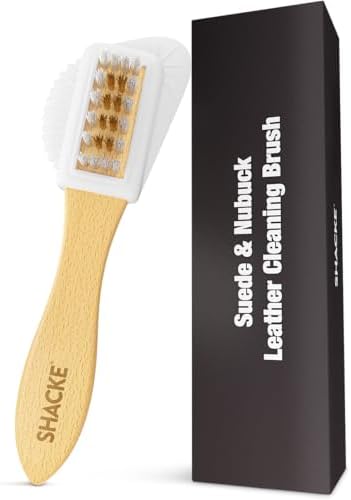 Suede Brush with Wood Handle – Nubuck Cleaner & Suede Shoe Brush - Image 2