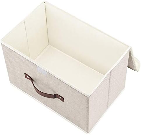 TYEERS Collapsible Storage Boxes, Washable Fabric Storage Bins - Image 3