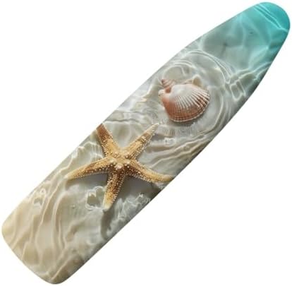 GLENLCWE Hawaiian Starfish Shell Ironing Board Cover, Elastic Iron Pad Covers by GLENLCWE