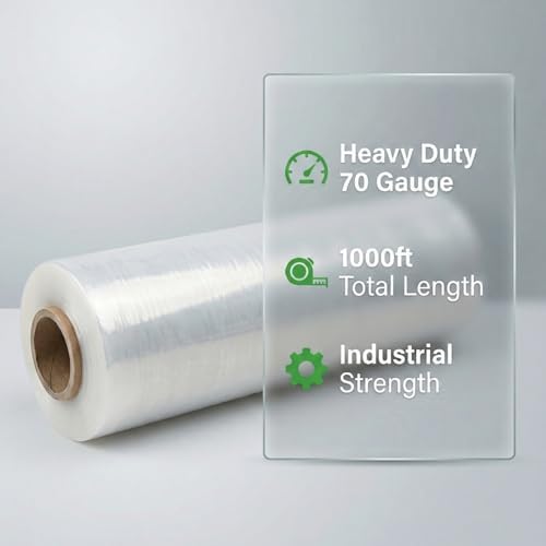 Stretch Film Wrap for Moving, 3 Pack 15 Inch x 1000ft 70 Gauge, Plastic Wrap - Image 3