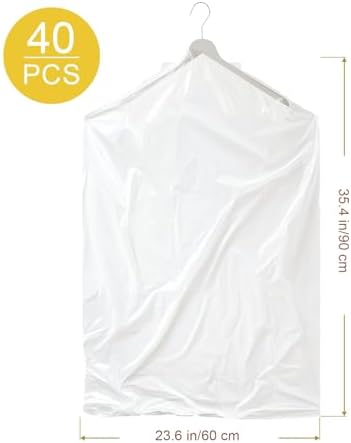 Gretchin 40 Pack Garment Bags - Image 2