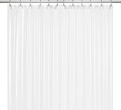 LiBa Shower Curtain PEVA 10G, 72x78 Inch Waterproof Frosted by Liba