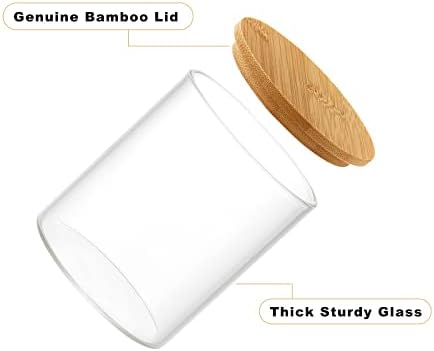 INIUNIK Glass Qtip Holder Dispenser - Image 4