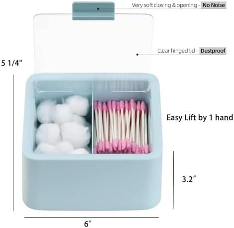 Tecbeauty 2pcs Qtips Holder - Image 3