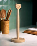 KitchLife Cute Wooden Paper Towel Holder Countertop by OverDoorHooksKitchenSupplies