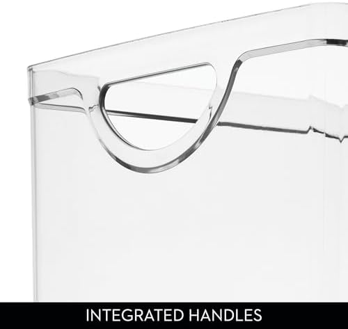 iDesign Stackable Clear Plastic Extra Long Storage Bin - Image 5
