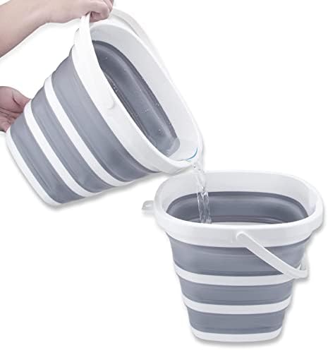 Collapsible Bucket 10L 2.6 Gallon Cleaning Bucket Mop Bucket Folding Foldable - Image 6