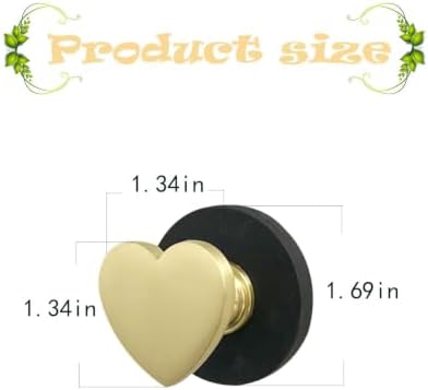 6 Pcs Heavy Duty Magnetic Hook, Heart Shape Magnetic Hooks - Image 2