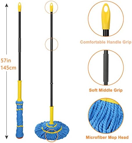 KeFanta Self-Wringing Twist Mop - Image 6