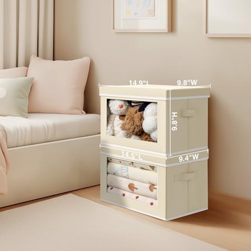 Homsorout Storage Boxes with Lids - Image 2