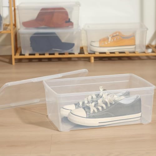 novelinks 6 Pack 6QT Plastic Storage Bins - Image 5