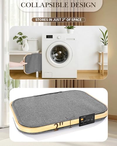 Laundry Basket with Wheels, 110L Large Rolling Laundry Hamper - Image 5