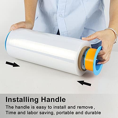 BOMEI PACK Clear Stretch Wrap Industrial Strength 12" x 1000 Ft 3 Pack - Image 4