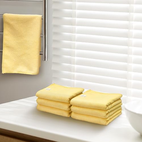 Simple Houseware 16" x 24" Microfiber Cleaning Towels, Heavy Duty 3 Pack - Image 5