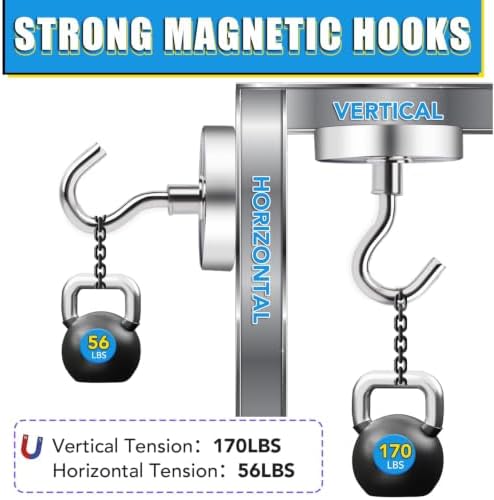 TRYMAG Magnetic Hooks for Cruise Cabins, 25 Pack - Image 3
