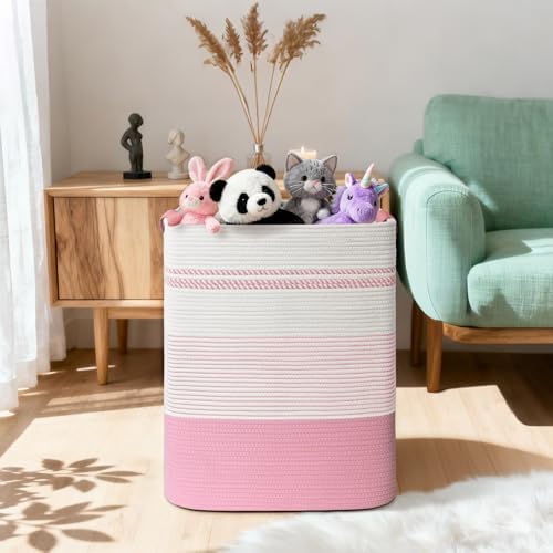 Laundry Hamper, 85L Tall Laundry Basket - Image 3