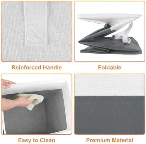 TasticTotes Laundry Basket 3 Pack, Laundry Hamper - Image 3
