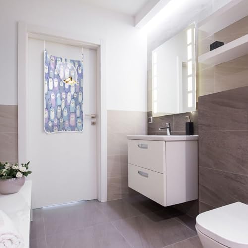 1PC Hanging Laundry Hamper Bag Over the Door Laundry Hamper Wall Hamper Large - Image 7