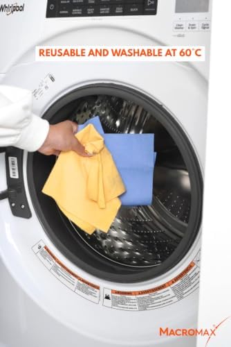 Macro Max Microfiber Glass Cloths 50 Pack, Streak Free Window - Image 5