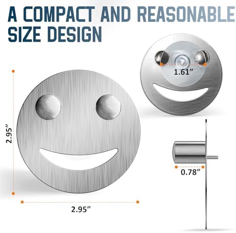 Yoshiky Stainless Steel Smiley Face Dish Sponge Holder, Rv Apartment Kitchen - Image 2