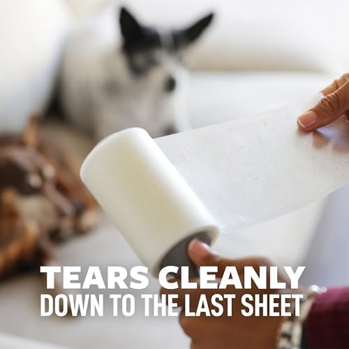 Scotch-Brite Pet Hair Extra Sticky Lint Roller, 200 Sheets Total, 2 Pack - Image 6