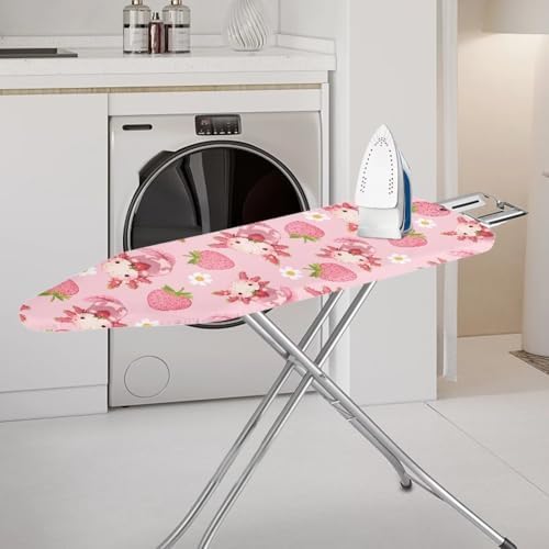 Strawberry Axolotl Ironing Board Cover and Pad Standard Ironing Board Cover - Image 2