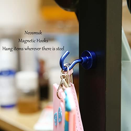 Neosmuk Magnetic Hooks for Cruise Cabins, 30lb Heavy Duty, 6 Pack - Image 2