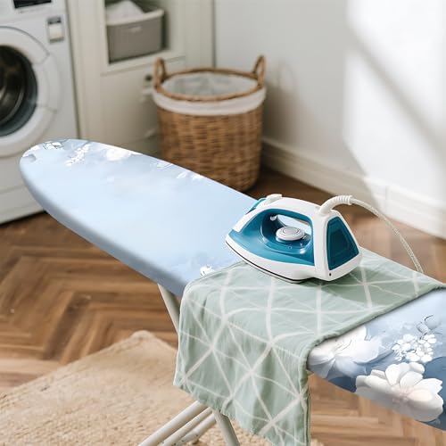 Floral Ironing Board Cover 17.7"x49", Standard Size Iron Board Covers - Image 6
