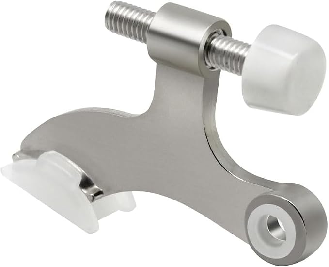 16 Pack Hinge Pin Brushed Nickel Door Stopper, Adjustable Heavy Duty Hinge Pin - Image 9