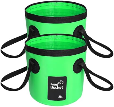 BANCHELLE 2 PCS Collapsible Bucket by BANCHELLE