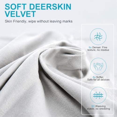 MUBUY-GOL 3 Pack Microfiber Liner Cleaning Cloth 13" - Image 4