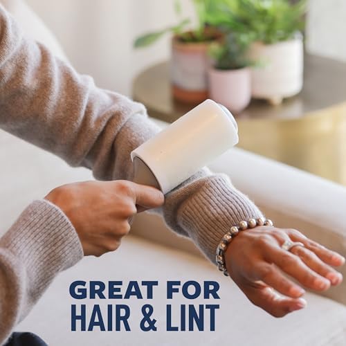 Scotch Lint Roller, 2 Pack, 56 Easy Tear Sheets Each, 4 in x 22.6 ft, Adhesive - Image 4