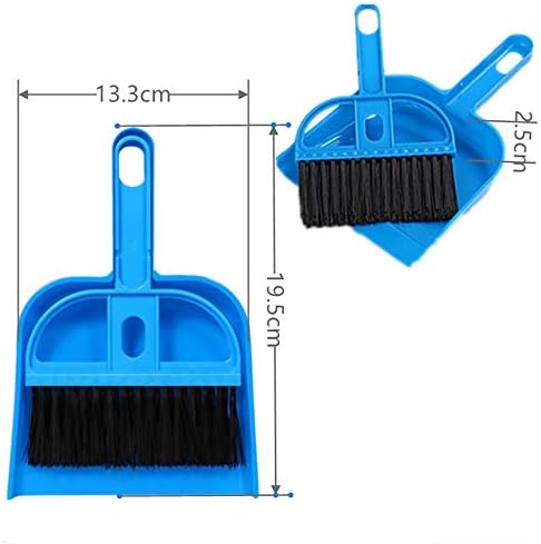 Mini Dustpan and Brush Set, Small Broom Set - Image 4