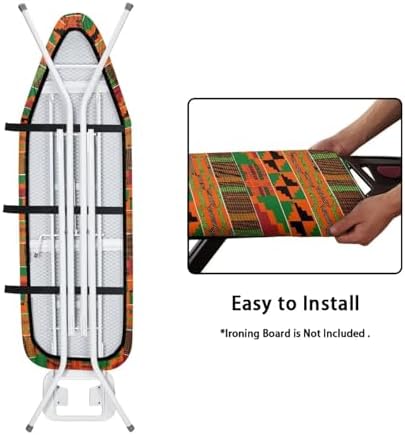 GLENLCWE Ethnic Indian Geometric Ironing Board Cover, South Style Iron Pad - Image 4