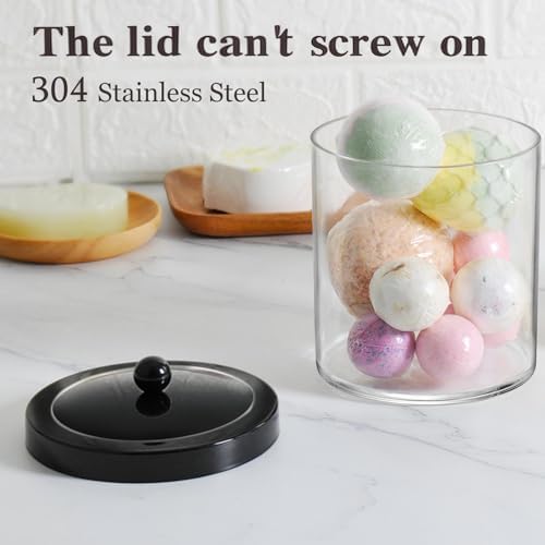 50Oz Laundry Pods Container Clear Container w/Stainless Steel Lid - Image 7