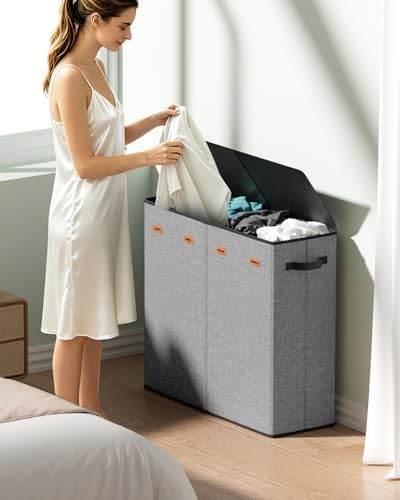 185L Laundry Hamper 4 Section - Image 2