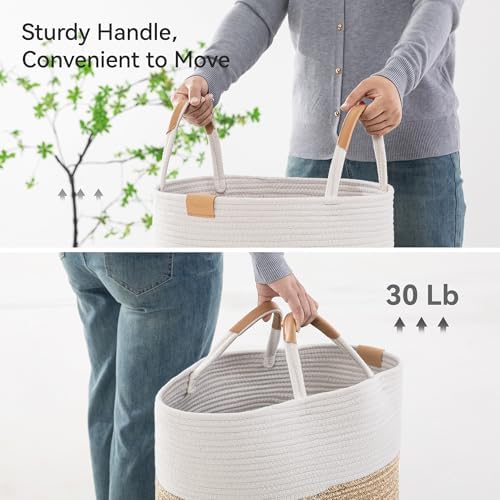 Nunsino 75L Striped Laundry Hamper - Image 5