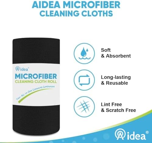 AIDEA Microfiber Cleaning Cloth Roll-75PK - Image 3