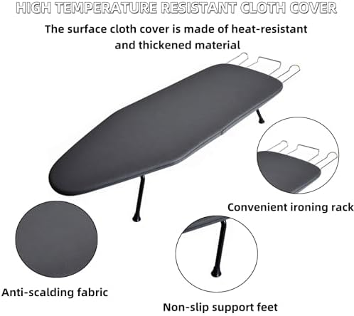 Small Tabletop Ironing Board, Foldable Mini Board - Image 5