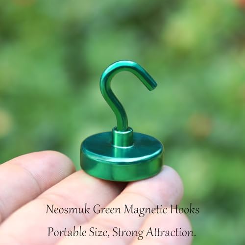 Neosmuk Magnetic Hooks for Cruise Cabins, 85lb+ Heavy Duty, 6 Pack - Image 3
