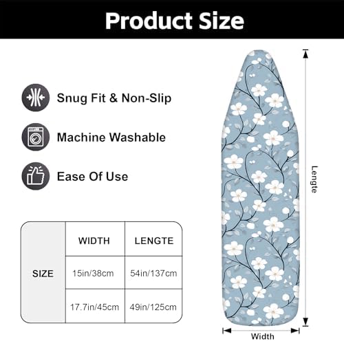 BVBOX Ironing Board Cover for Standard Size Iron Board - Image 3