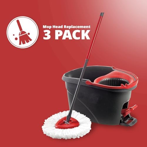 Mop Head Replacement, 3 Pack, Compatible - Image 4