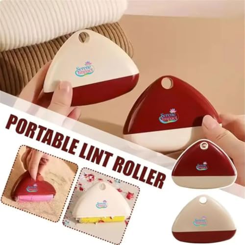 Reusable Sticky Lint Roller for Clothes, Portable Washable Pet Hair Remover - Image 2