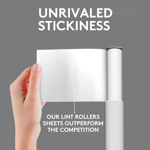 Flint Classic White Retractable Mini Lint Roller - Image 3