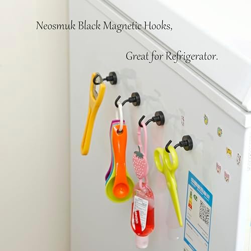 Neosmuk Magnetic Hooks for Cruise Cabins, 40lb Heavy Duty, 4 Pack - Image 5