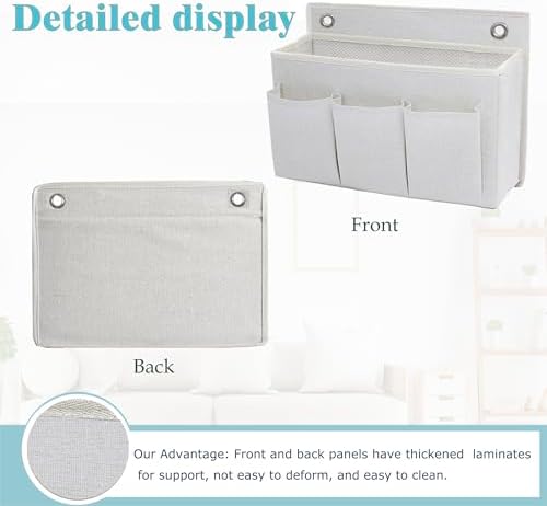 2-Pack Wall Hanging Organizer Bag/Hanging Baskets - Image 4
