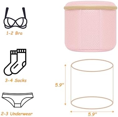 Bra Washing Bag for Delicates, Shape-Retaining, 2 Pack Lingerie Laundry Bag - Image 5