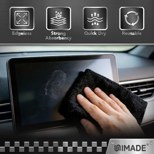 UNIMADE Microfiber Cleaning Cloth, 200 Pack Microfiber Towels - Image 5