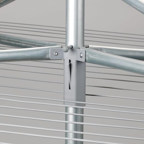 Household Essentials 17130-1 Rotary Outdoor Umbrella Drying Rack | Aluminum | - Image 4